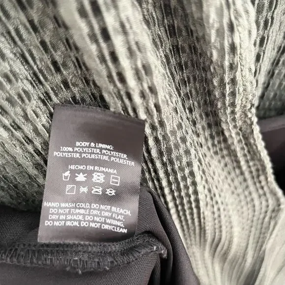 Subina Musayev Anthropologie Textured Renaissance Midi Dress Size Large Green - Picture 10 of 11